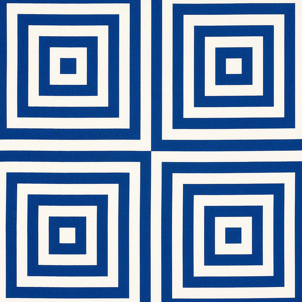 Roxbury Indoor/Outdoor Navy 180920 by Schumacher Designer Fabric Swing Time Indoor/Outdoor 54.0" - Swanky Fabrics -