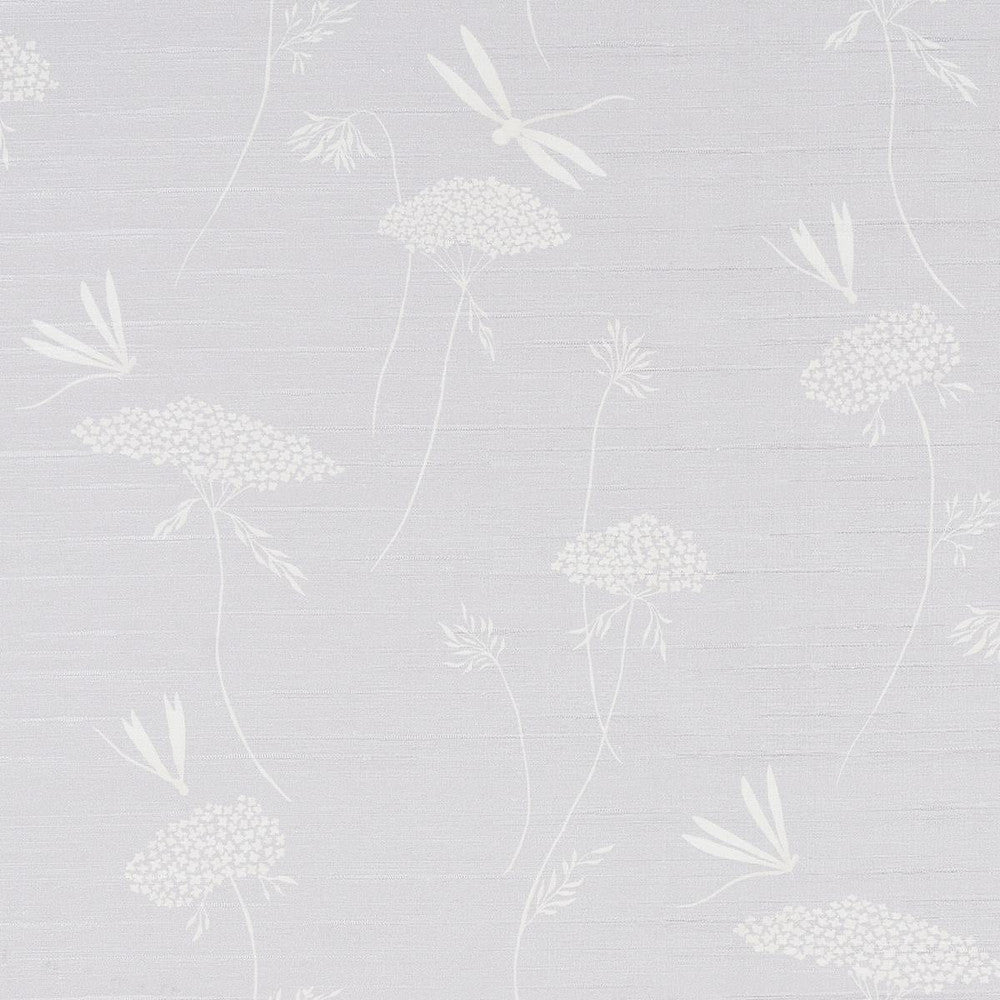La Libellule Silk Moonstone 5015190 by Schumacher Designer Wallpaper Textured Wallcoverings & Printed Grasscloths 11.88" - Swanky Fabrics -