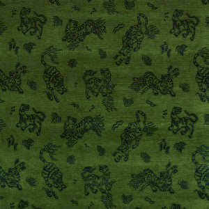 Kinabalu Velvet Emerald 82171 by Schumacher Designer Fabric