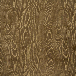 Marisa Moire Velvet Camel 82750 by Schumacher Designer Fabric