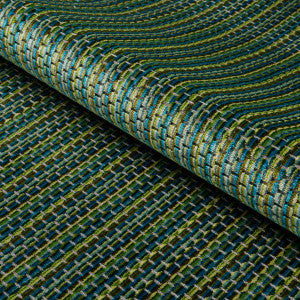 Downtown Velvet Peacock 66917 by Schumacher Designer Fabric