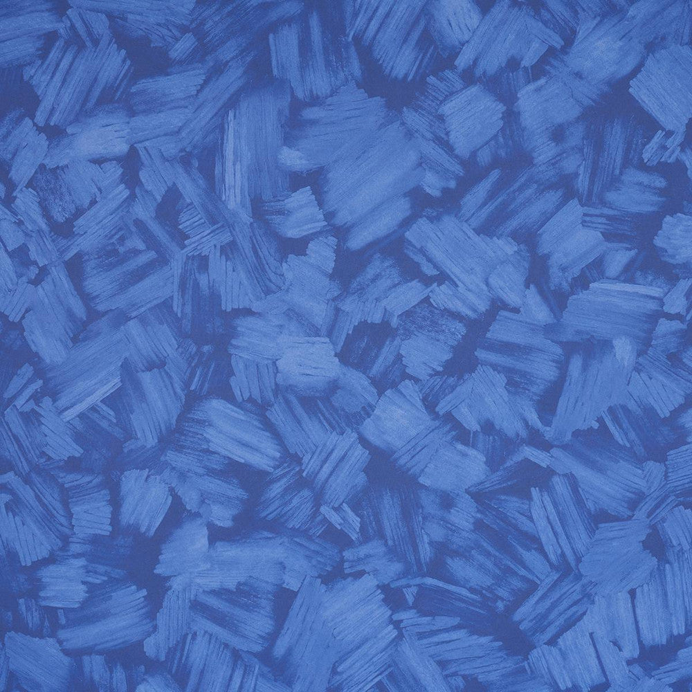 Atmos Bright Blue 5015280 by Schumacher Designer Wallpaper Backdrop 54.0" - Swanky Fabrics -