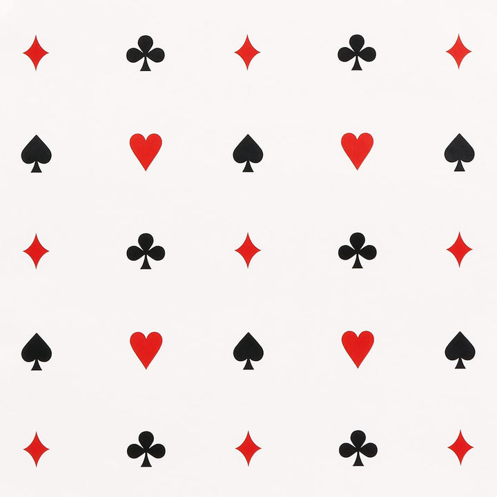 Le Joueur Rouge Et Noir 5014800 by Schumacher Designer Wallpaper Regine 5.38" - Swanky Fabrics -