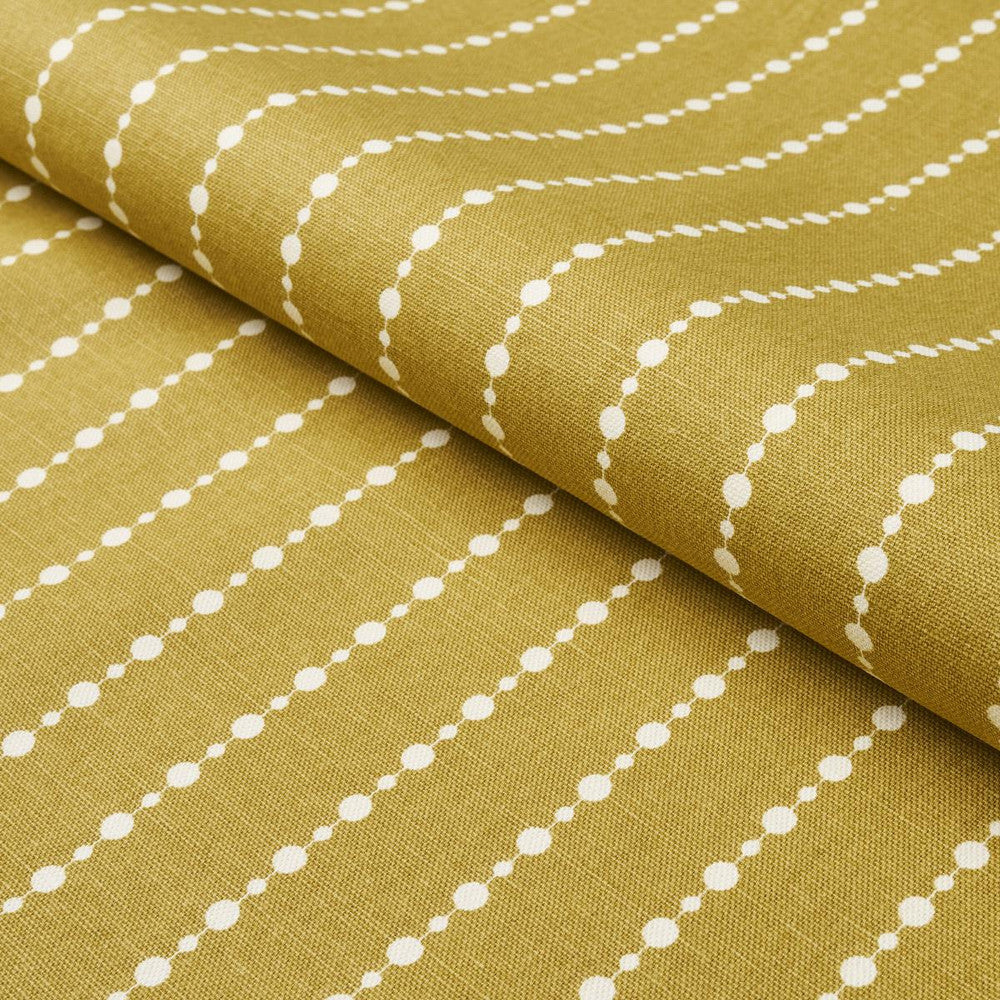 Beaded Stripe Straw 181431 by Schumacher Designer Fabric Neisha Crosland 1.0" - Swanky Fabrics -