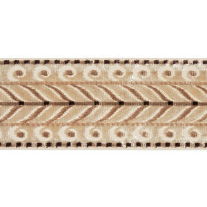 Marion Velvet Tape Champagne 77624 by Schumacher Designer Trim