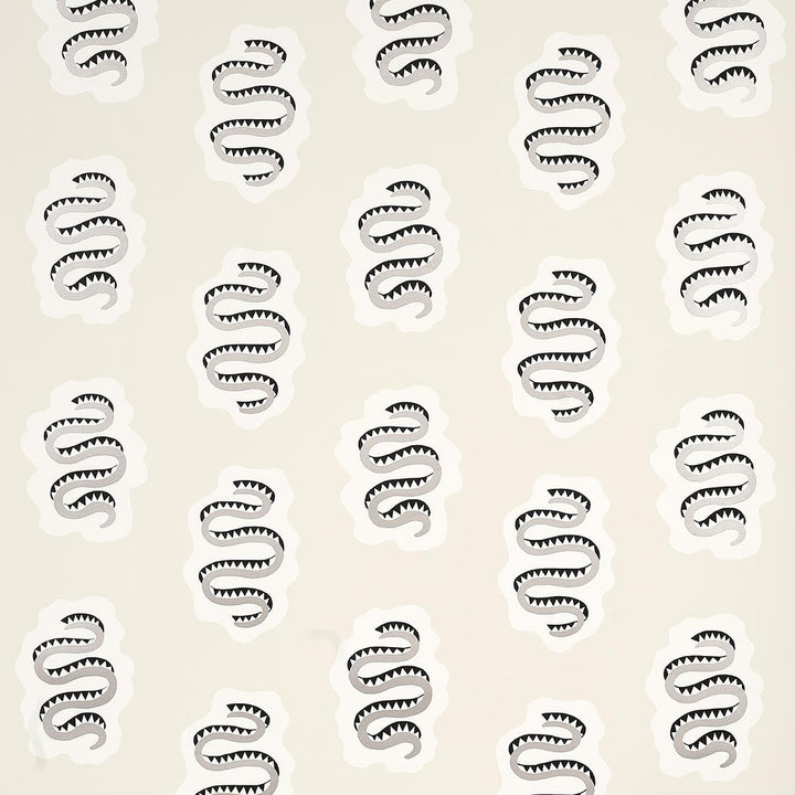 Elsa Sandstone 5014811 by Schumacher Designer Wallpaper Regine 12.62" - Swanky Fabrics -