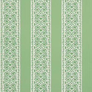 Jasmine Leaf Green 5014341 by Schumacher Designer Wallpaper