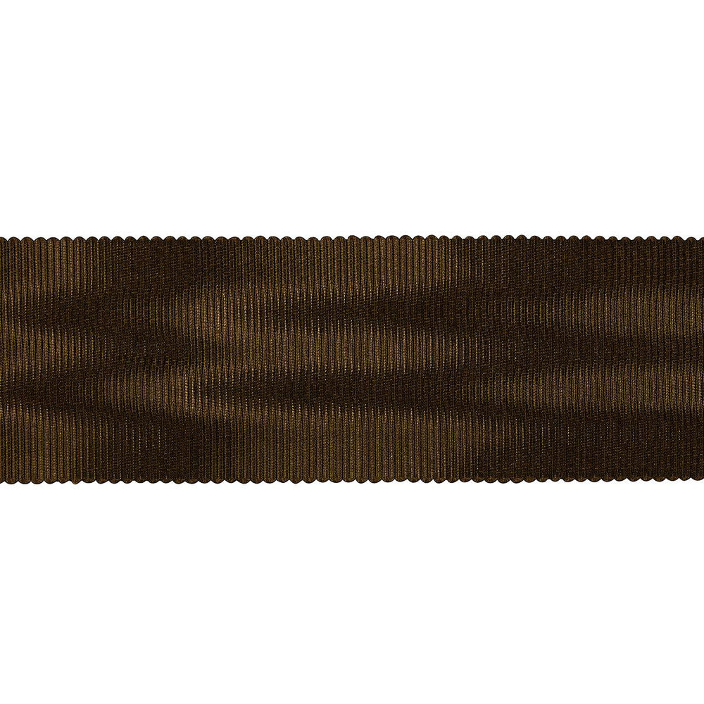 Dutchess Tape Espresso 82802 by Schumacher Designer Trim Regine - Swanky Fabrics -