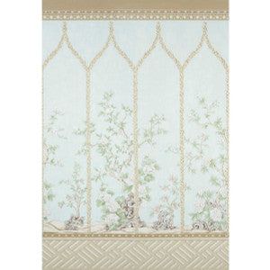 Victoria Mineral 5015400 by Schumacher Designer Wallpaper