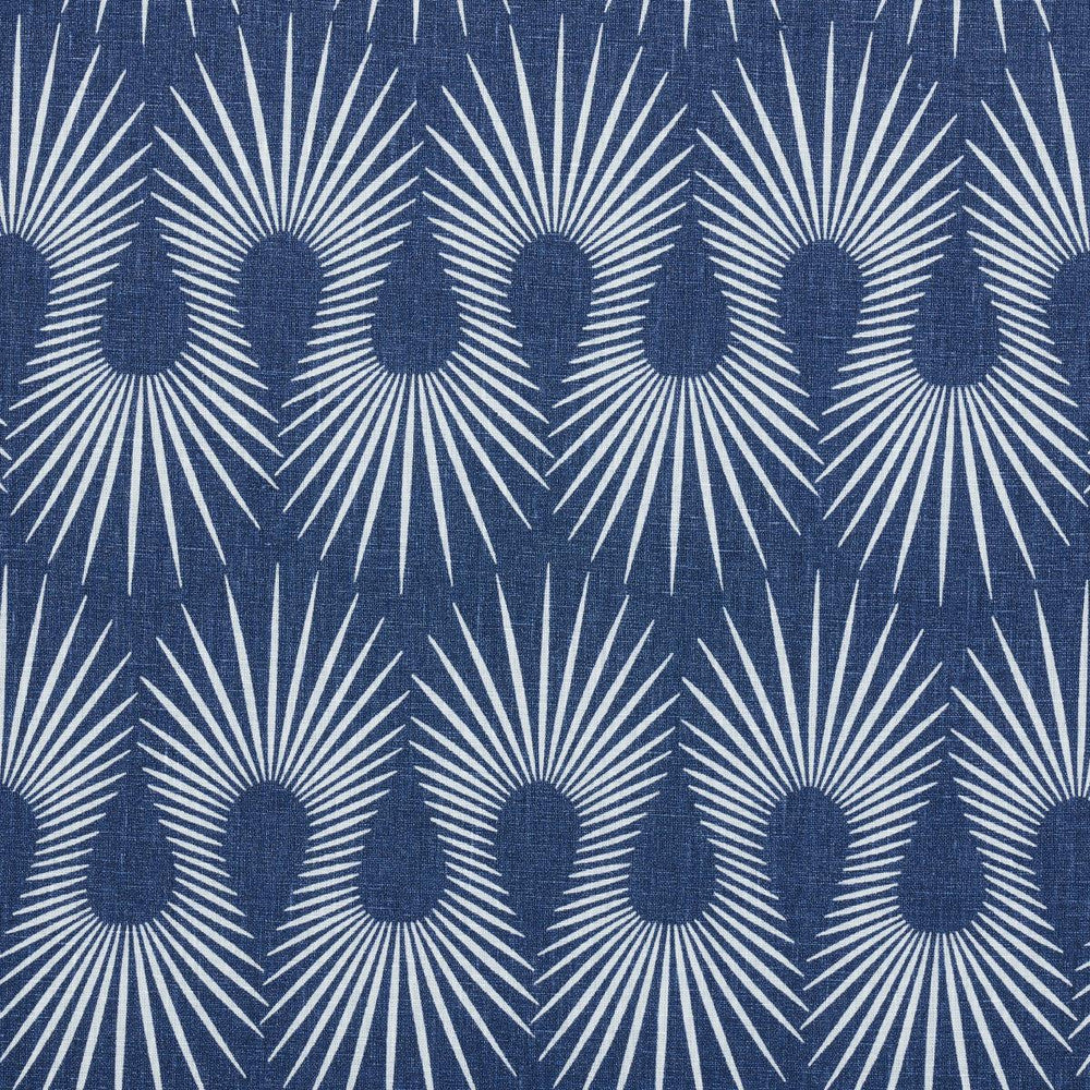 Hedgehog Denim White 181450 by Schumacher Designer Fabric Neisha Crosland 54.0" - Swanky Fabrics -