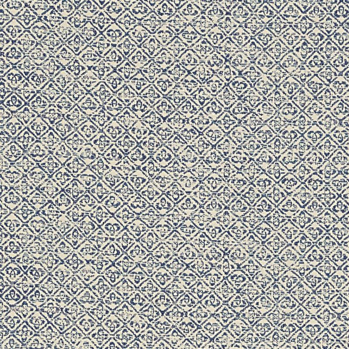 Sarong Weave Indigo 69020 by Schumacher Designer Fabric Steel-Magnolia 100% Solution Wyzenbeek 12,000 Horizontal: 7/8- and Vertical: 3/4- 54 - Swanky Fabrics -