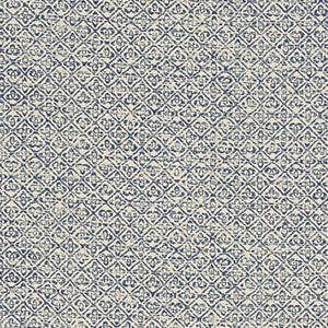 Sarong Weave Indigo 69020 by Schumacher Designer Fabric
