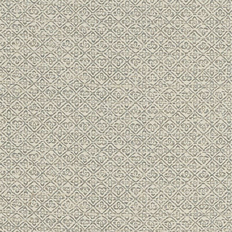Sarong Weave Sea Salt 69021 by Schumacher Designer Fabric Steel-Magnolia 100% Solution Wyzenbeek 12,000 Horizontal: 7/8- and Vertical: 3/4- 54 - Swanky Fabrics -