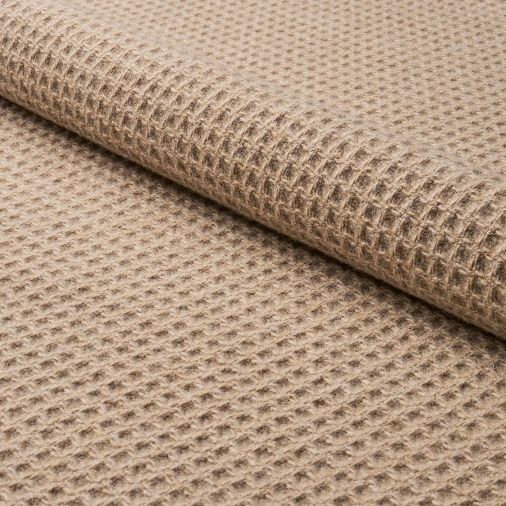 Walden Wool Texture Wheat 82640 by Schumacher Designer Fabric Patterson Flynn - Swanky Fabrics -