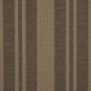 Simon Wool Linen Stripe Brown 83260 by Schumacher Designer Fabric
