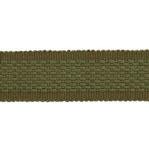 Cardiff Tape Medium Green 83393 by Schumacher Designer Trim