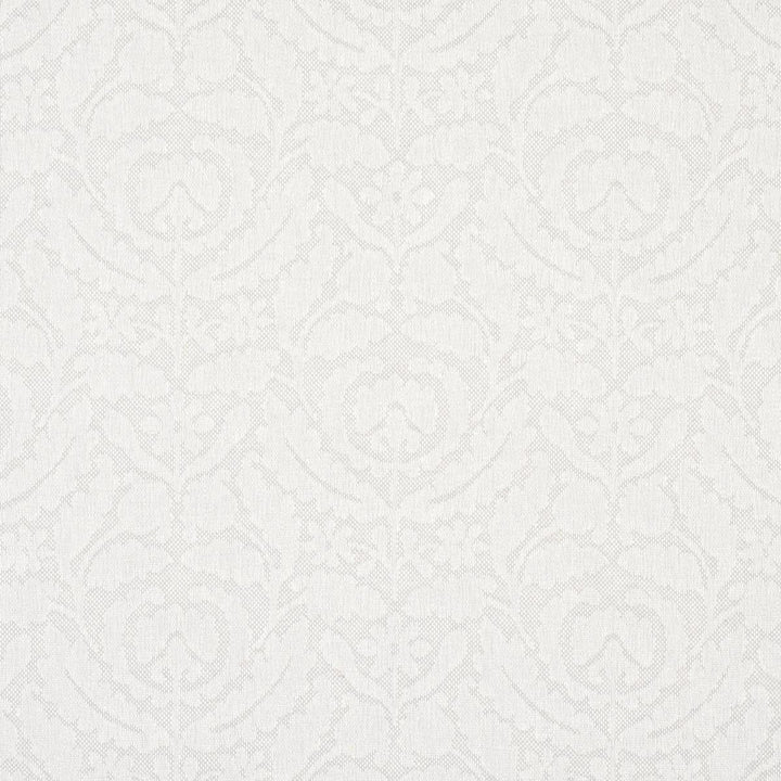 Flora Cashmere Damask Grey 83321 by Schumacher Designer Fabric Patterson Flynn 13.5" - Swanky Fabrics -