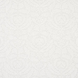 Flora Cashmere Damask Grey 83321 by Schumacher Designer Fabric