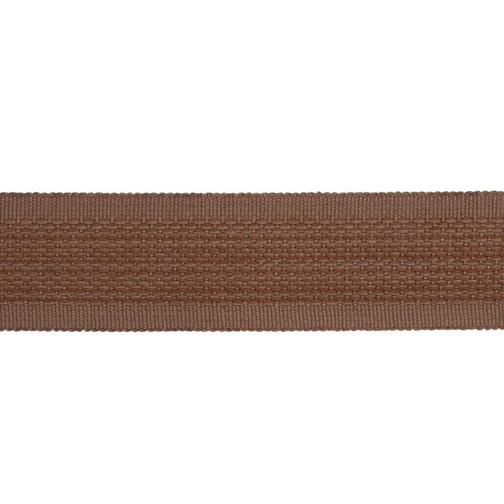Cardiff Tape Brown 83382 by Schumacher Designer Trim Patterson Flynn 1.0" - Swanky Fabrics -