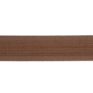 Cardiff Tape Brown 83382 by Schumacher Designer Trim