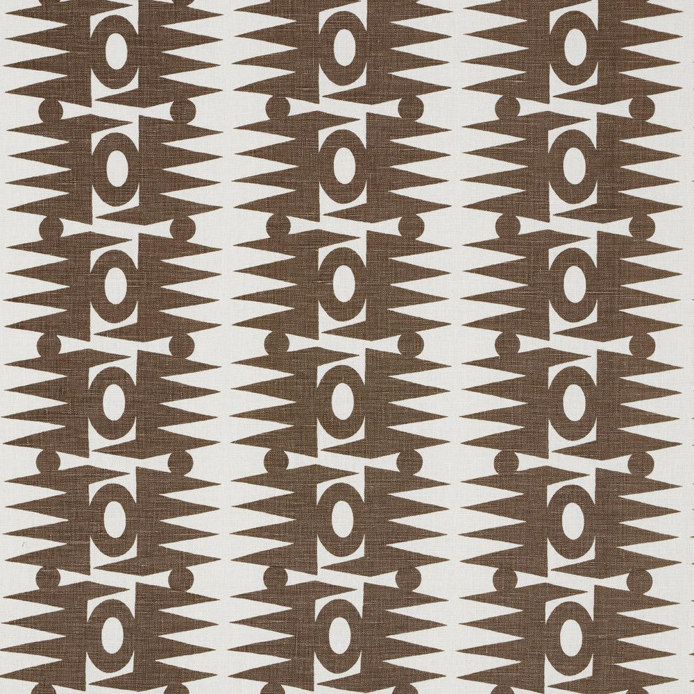 Ra Brown 181522 by Schumacher Designer Fabric Drusus Tabor 5.0" - Swanky Fabrics -