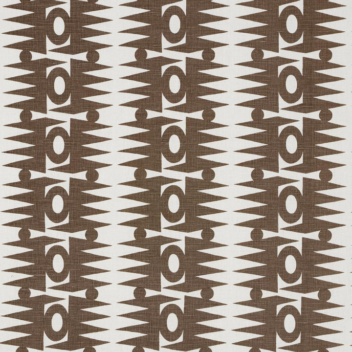 Ra Brown 181522 by Schumacher Designer Fabric Drusus Tabor 5.0" - Swanky Fabrics -