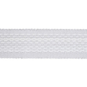 Cardiff Tape Medium Grey 83394 by Schumacher Designer Trim