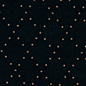 Samoa Diamond Black 69080 by Schumacher Designer Fabric