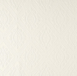 Eugenie Ivory 69130 by Schumacher Designer Fabric