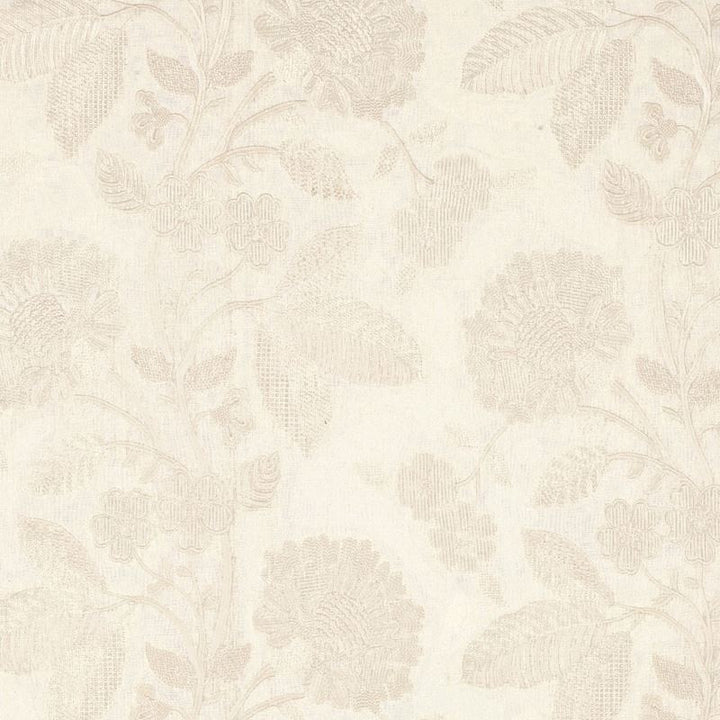 Elspeth Ivory 69160 by Schumacher Designer Fabric Country-Chic 68% Linen, 32% Spun - Horizontal: 26.25 and Vertical: 30.25 52.5 - Swanky Fabrics -