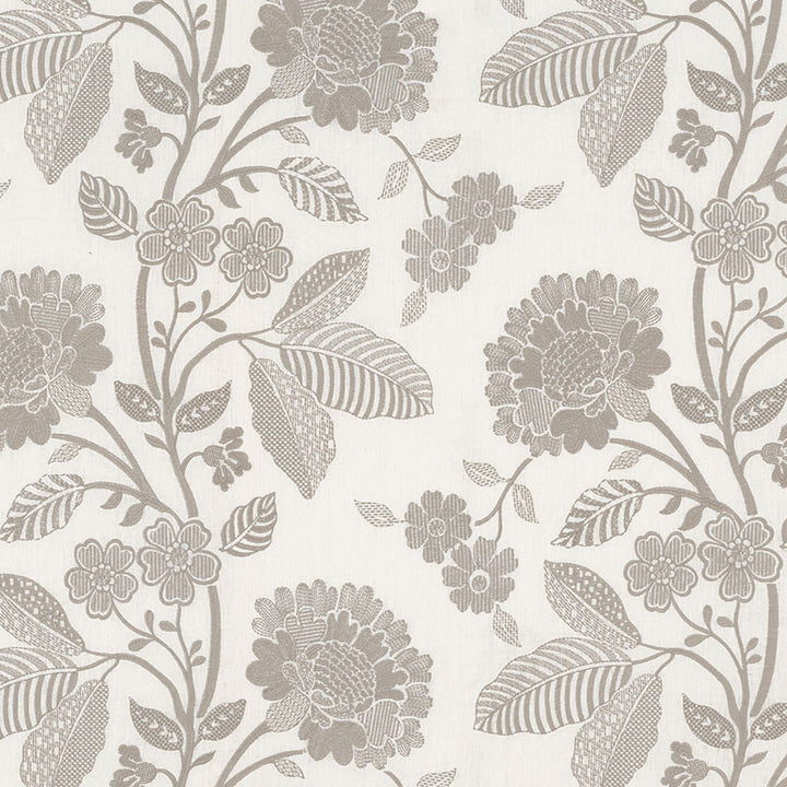 Elspeth Dove 69161 by Schumacher Designer Fabric COUNTRY CHIC See Sample INDIA - </p><p>Repeat: Horizontal: 26 1/4" (67CM) and Vertical: 30 1/4" (77CM) 52 1/2" WIDE (133CM) - Swanky Fabrics -