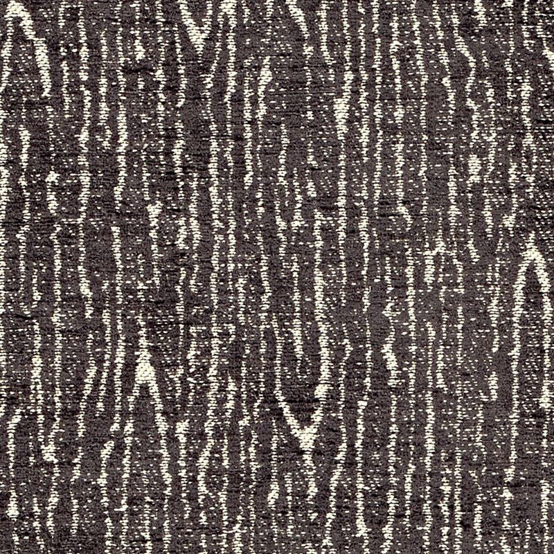 Faux Bois Chenille Pepper 69224 by Schumacher Designer Fabric Understated-Luxury 86% Viscose, 14% Cotton Wyzenbeek 15,000 Horizontal: 27.25 and Vertical: 34 54 - Swanky Fabrics -