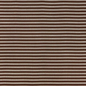 Geoffrey Metallic Stripe Java 69244 by Schumacher Designer Fabric