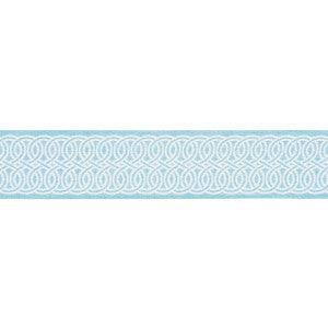 Infinito Indoor/Outdoor Sky 83543 by Schumacher Designer Trim