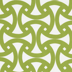 Santorini Print Indoor/Outdoor Fern 181081 by Schumacher Designer Fabric