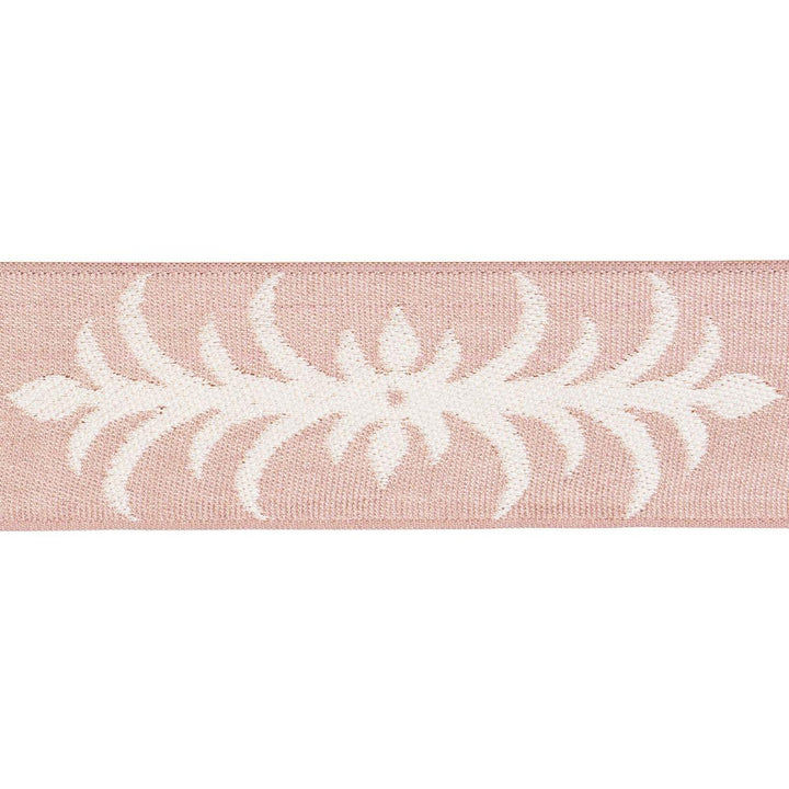 Acanthus Tape Peony 75444 by Schumacher Designer Trim Celerie Kemble 9.5" - Swanky Fabrics -