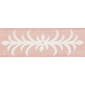 Acanthus Tape Peony 75444 by Schumacher Designer Trim