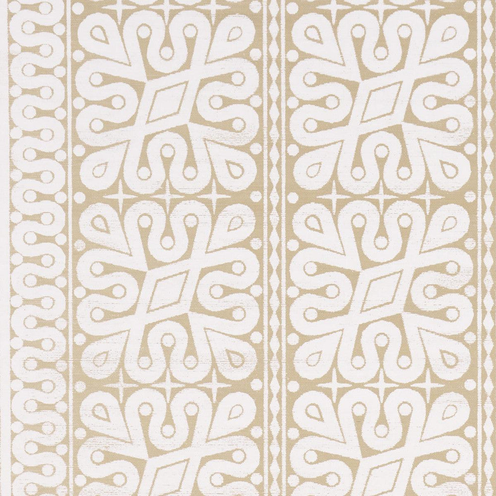 Borneo Grasscloth White 5015411 by Schumacher Designer Wallpaper Celerie Kemble 34.0" - Swanky Fabrics -