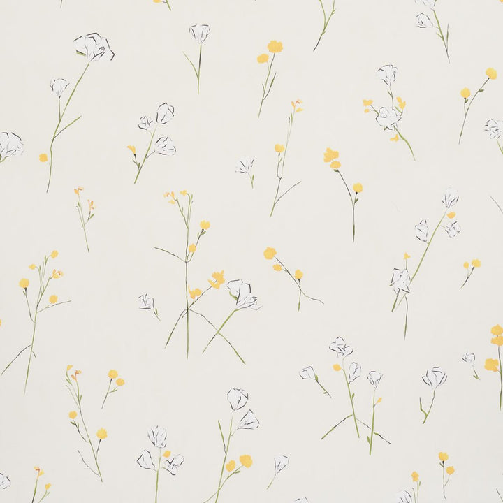 Alex'S Floral Daffodil 5016400 by Schumacher Designer Wallpaper Schumacher Design Lab 54.0" - Swanky Fabrics -