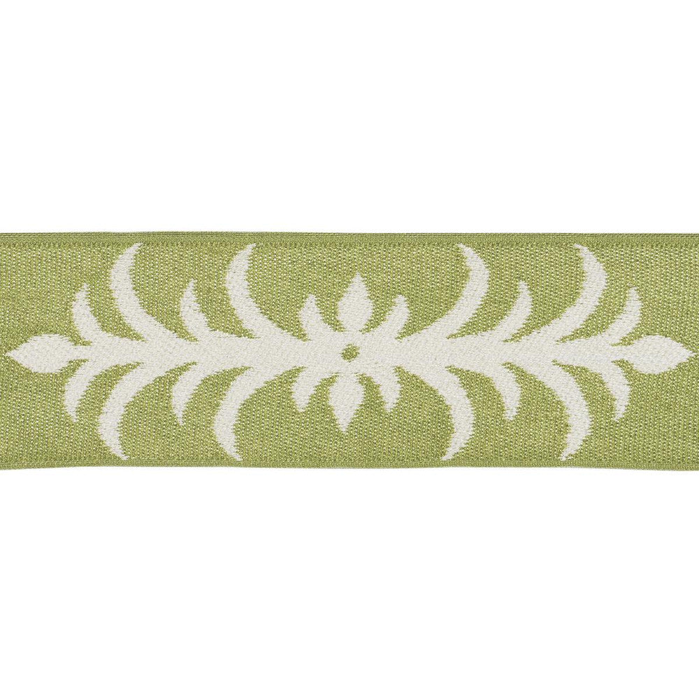Acanthus Tape Romaine 75445 by Schumacher Designer Trim Celerie Kemble 9.5" - Swanky Fabrics -