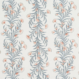 Tasmanian Mimosa Pink & Grey 5015360 by Schumacher Designer Wallpaper