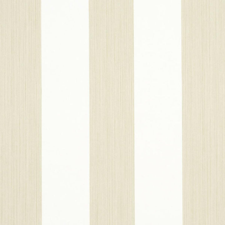 Edwin Stripe Wide Straw 5013625 by Schumacher Designer Wallpaper Perennial Favorites 4.5" - Swanky Fabrics -