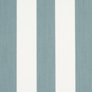 Edwin Stripe Wide Teal 5013623 by Schumacher Designer Wallpaper