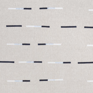 Overlapping Dashes Navy 74031 by Schumacher Designer Fabric