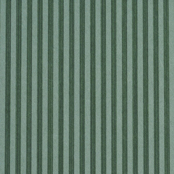 Edwin Stripe Narrow Dark Green 5013603 by Schumacher Designer Wallpaper Perennial Favorites - Swanky Fabrics -