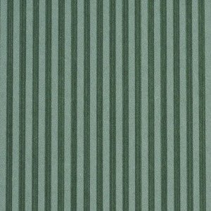 Edwin Stripe Narrow Dark Green 5013603 by Schumacher Designer Wallpaper