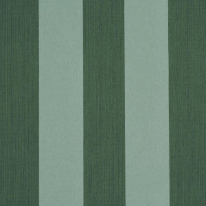 Edwin Stripe Wide Dark Green 5013624 by Schumacher Designer Wallpaper