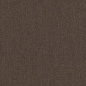 Lange Glazed Linen Espresso 69338 by Schumacher Designer Fabric