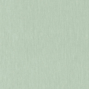 Lange Glazed Linen Menthe 69352 by Schumacher Designer Fabric