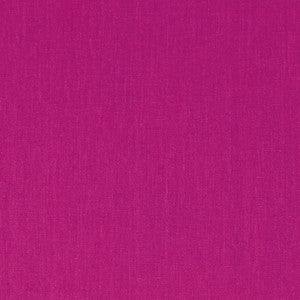Lange Glazed Linen Magenta 69361 by Schumacher Designer Fabric